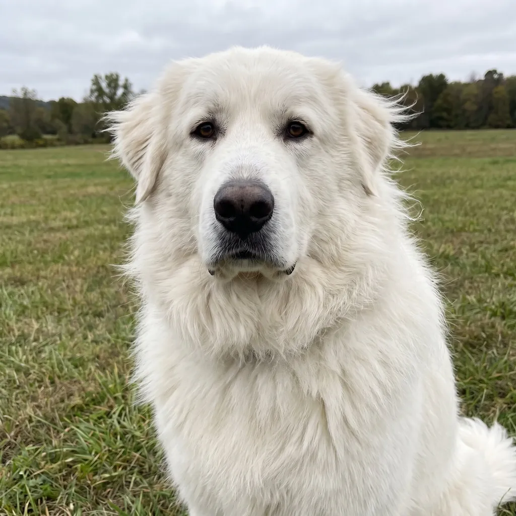Adult Great Pyrenees standing