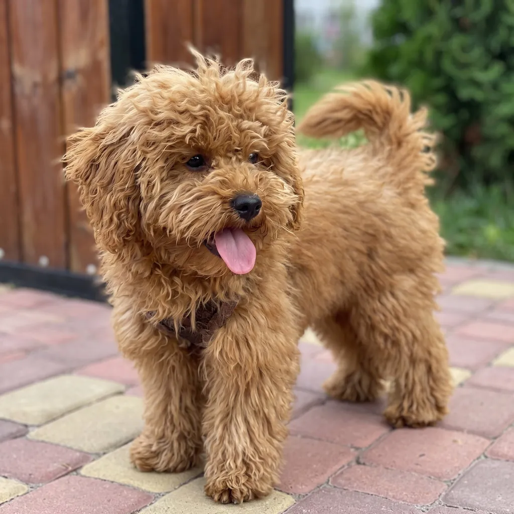 Adult Maltipoo standing